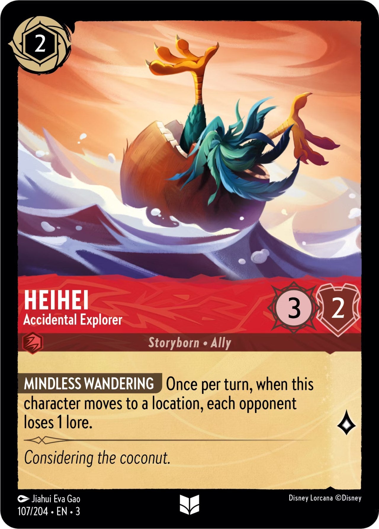HeiHei - Accidental Explorer (107/204) [Into the Inklands] | Shuffle n Cut Hobbies & Games