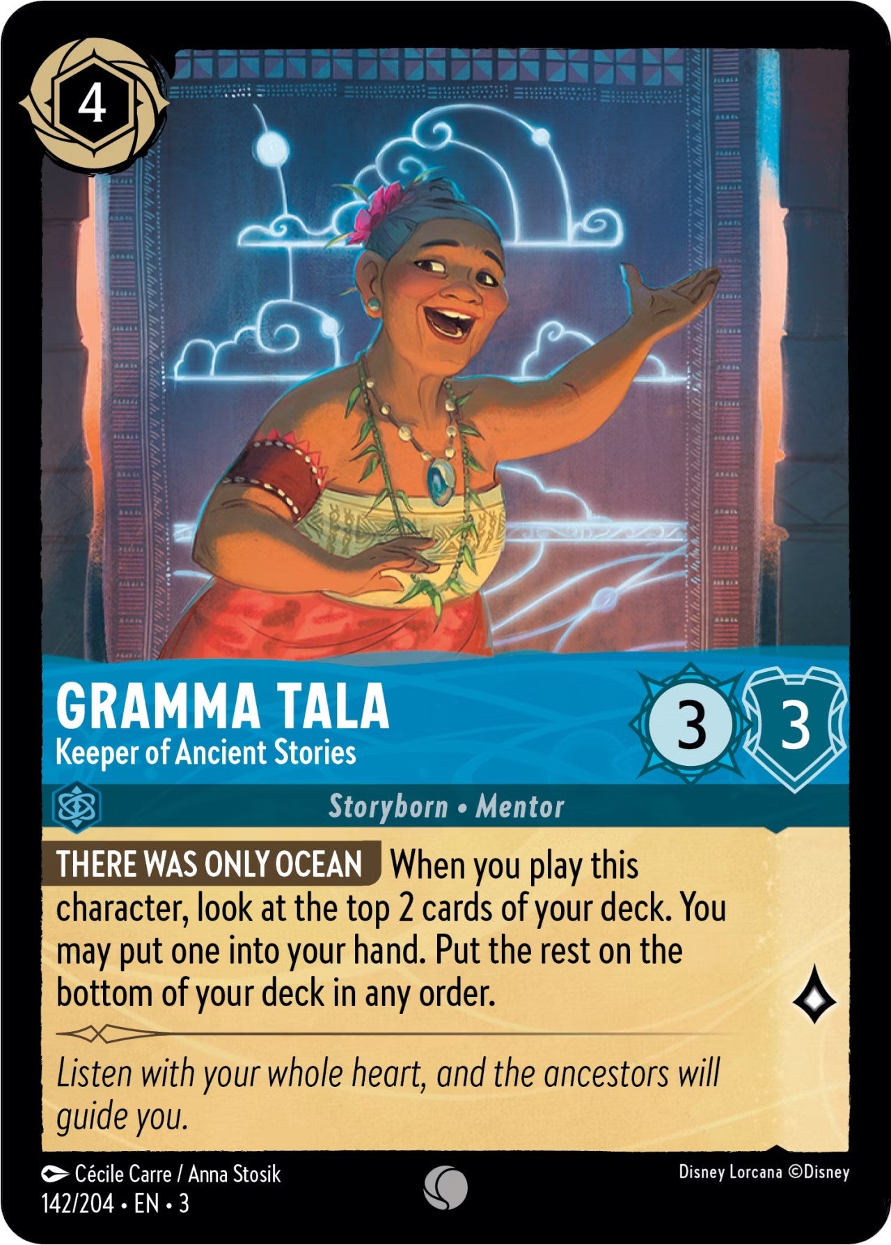 Gramma Tala - Keeper of Ancient Stories (142/204) [Into the Inklands] | Shuffle n Cut Hobbies & Games