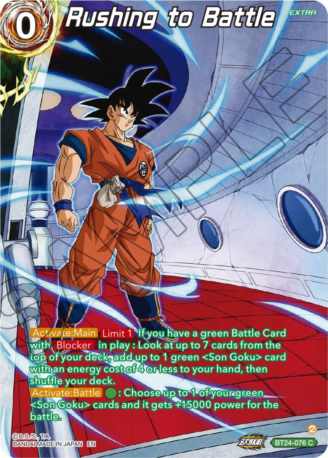 Rushing to Battle (Collector Booster) (BT24-076) [Beyond Generations] | Shuffle n Cut Hobbies & Games