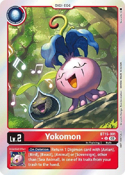 Yokomon [BT15-001] (Exceed Apocalypse Box Promotion Pack) [Exceed Apocalypse Promos] | Shuffle n Cut Hobbies & Games