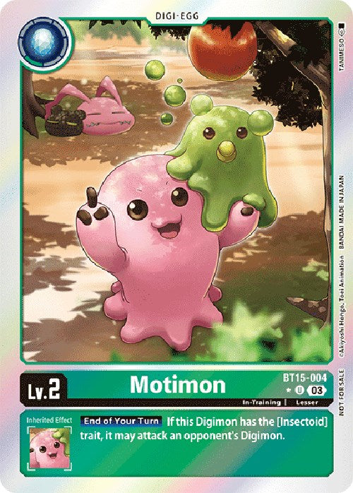 Motimon [BT15-004] (Exceed Apocalypse Box Promotion Pack) [Exceed Apocalypse Promos] | Shuffle n Cut Hobbies & Games