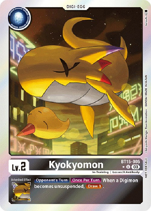 Kyokyomon [BT15-005] (Exceed Apocalypse Box Promotion Pack) [Exceed Apocalypse Promos] | Shuffle n Cut Hobbies & Games