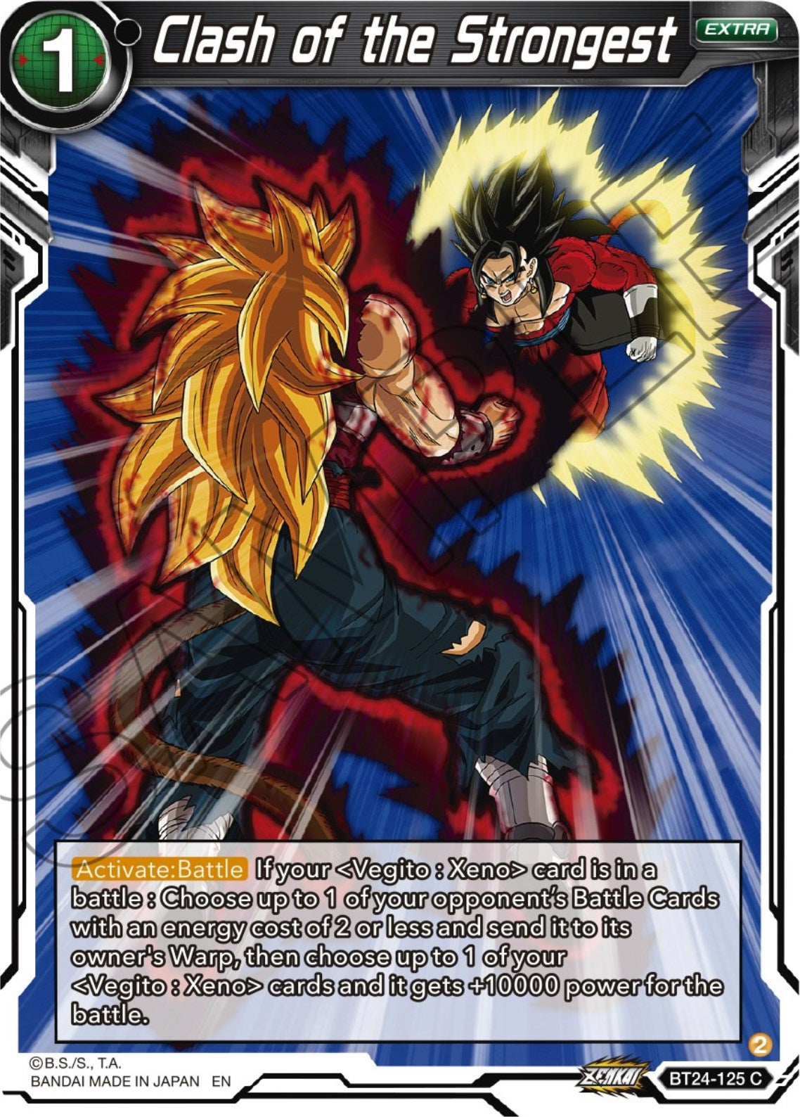 Clash of the Strongest (BT24-125) [Beyond Generations] | Shuffle n Cut Hobbies & Games
