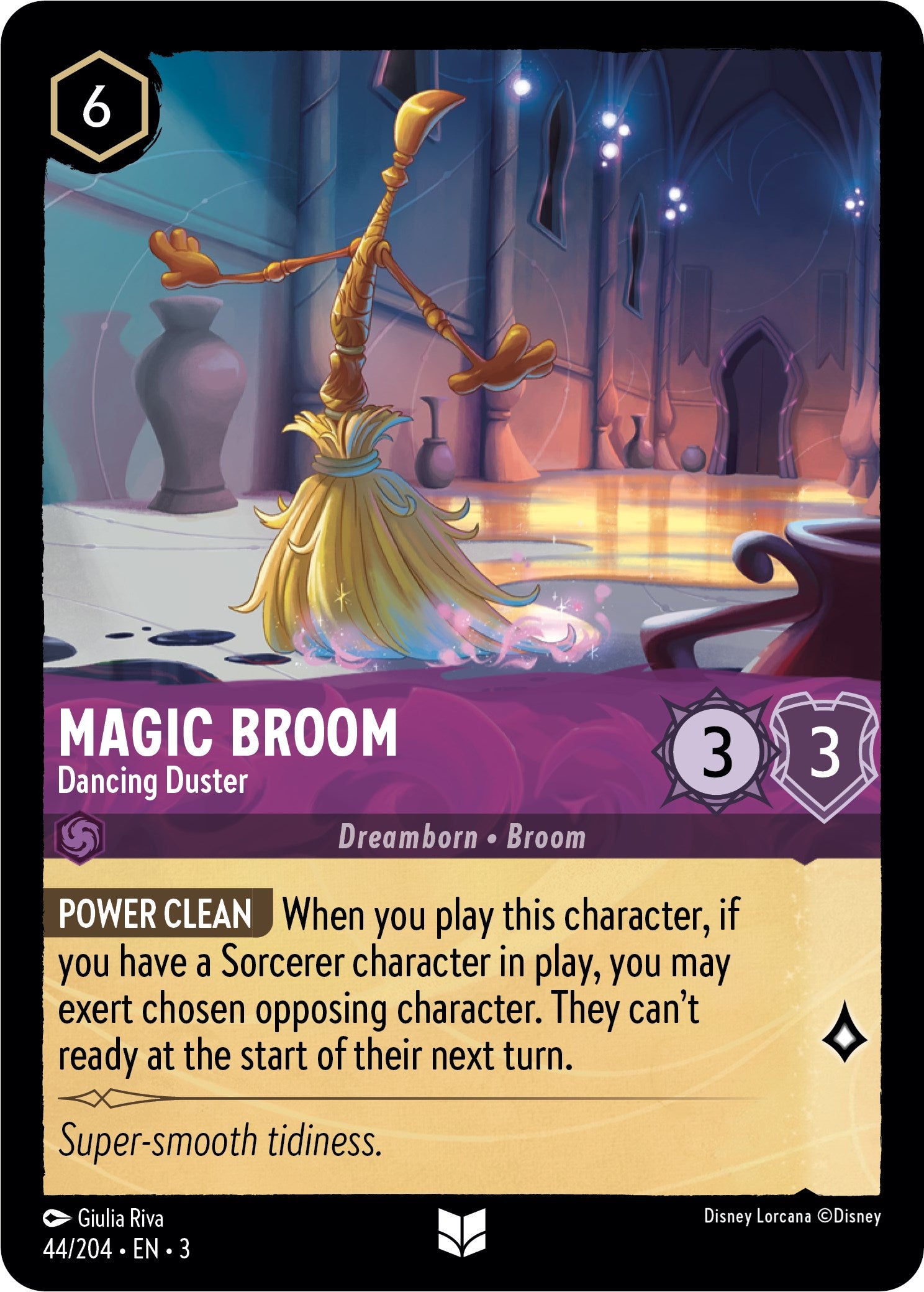 Magic Broom - Dancing Duster (44/204) [Into the Inklands] | Shuffle n Cut Hobbies & Games