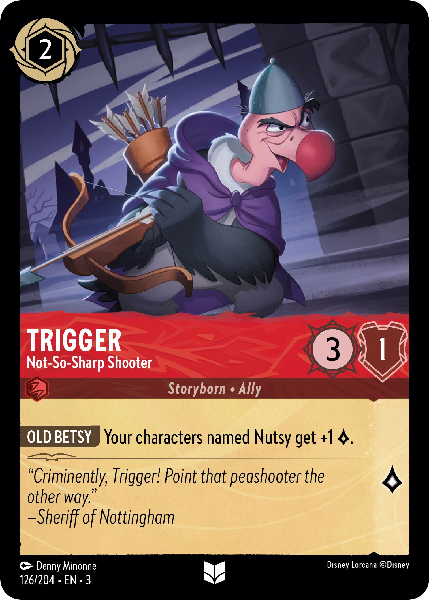 Trigger - Not-So-Sharp Shooter (126//204) [Into the Inklands] | Shuffle n Cut Hobbies & Games