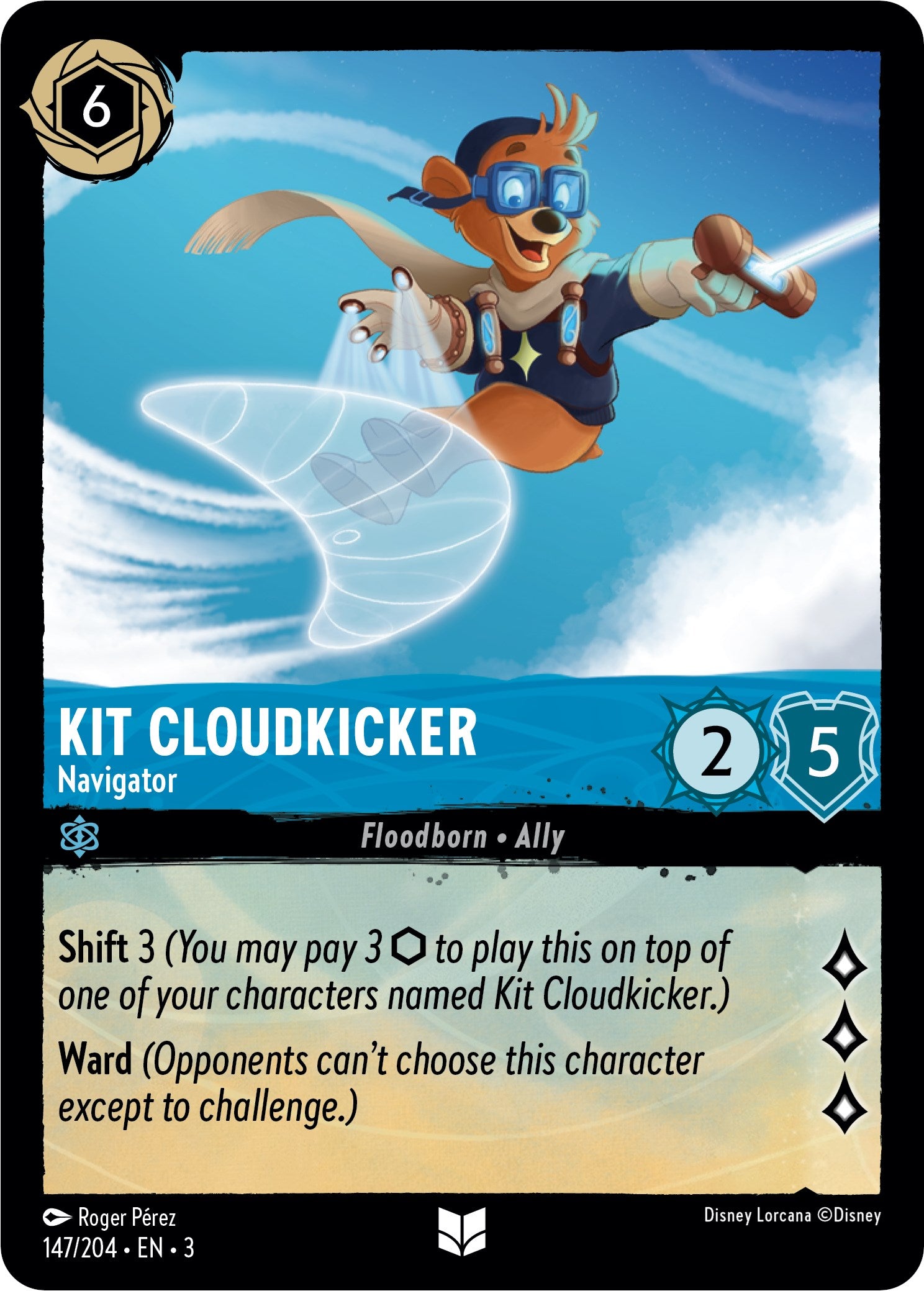 Kit Cloudkicker - Navigator (147//204) [Into the Inklands] | Shuffle n Cut Hobbies & Games