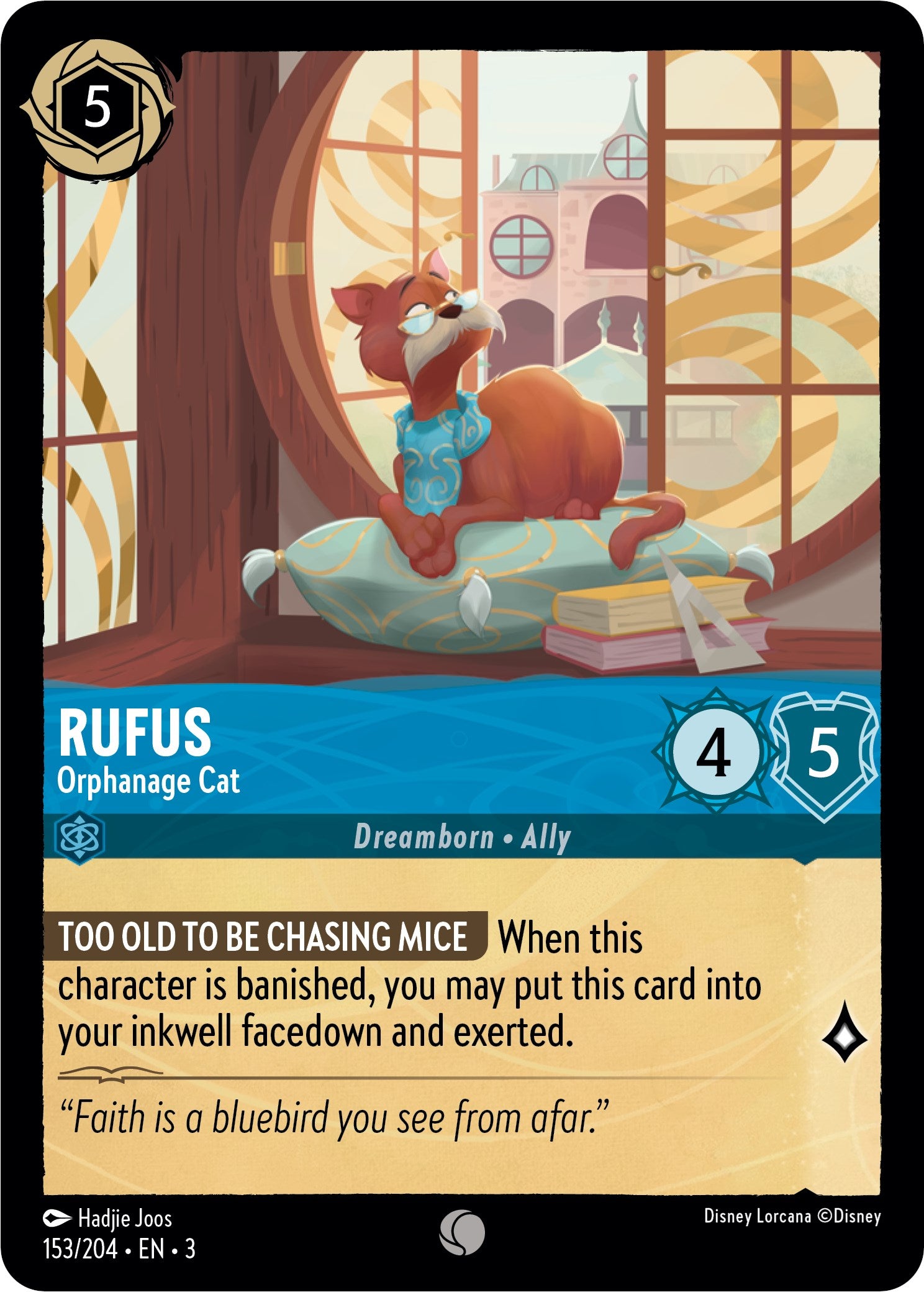 Rufus - Orphanage Cat (153/204) [Into the Inklands] | Shuffle n Cut Hobbies & Games