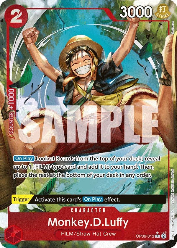 Monkey.D.Luffy (Alternate Art) [Wings of the Captain] | Shuffle n Cut Hobbies & Games