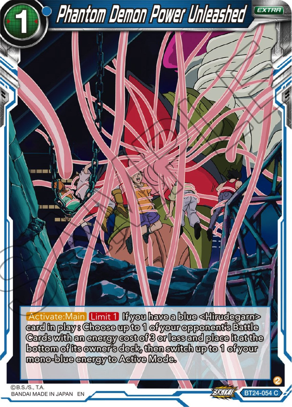 Phantom Demon Power Unleashed (BT24-054) [Beyond Generations] | Shuffle n Cut Hobbies & Games