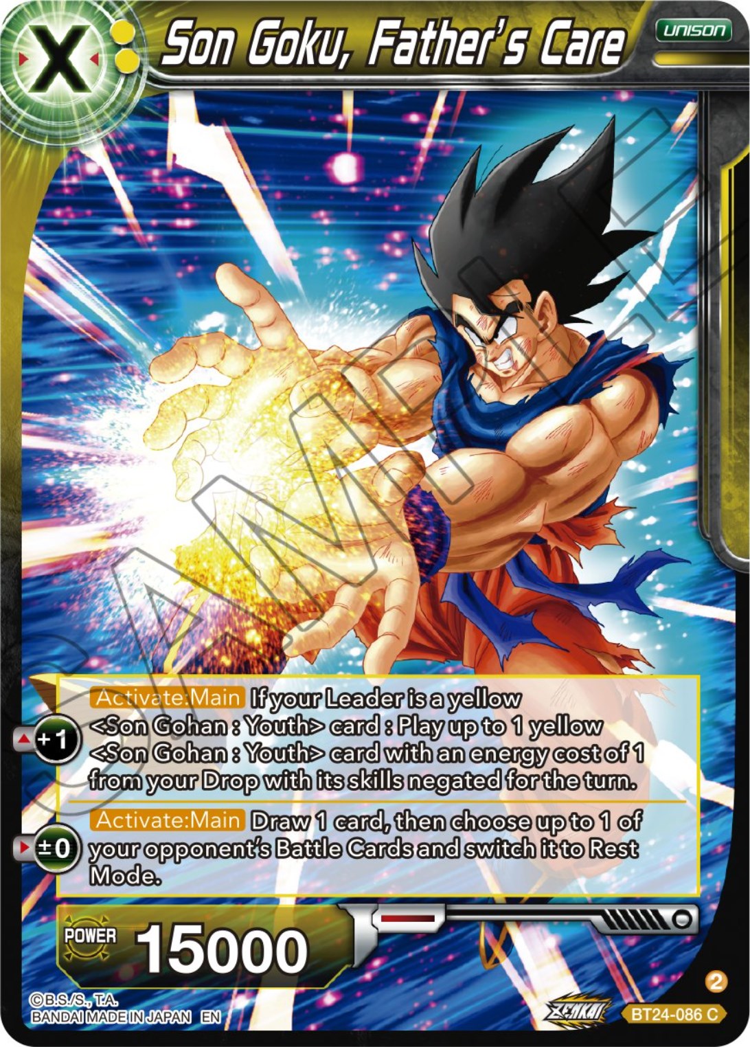 Son Goku, Father's Care (BT24-086) [Beyond Generations] | Shuffle n Cut Hobbies & Games