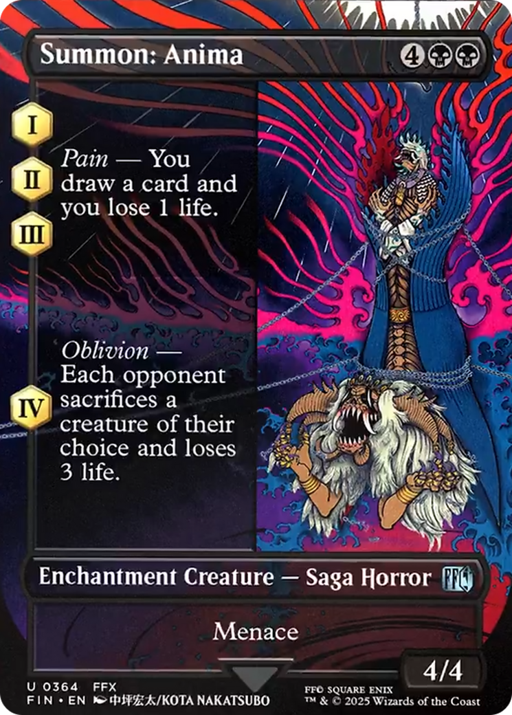 Summon: Anima (Borderless) [FINAL FANTASY] | Shuffle n Cut Hobbies & Games