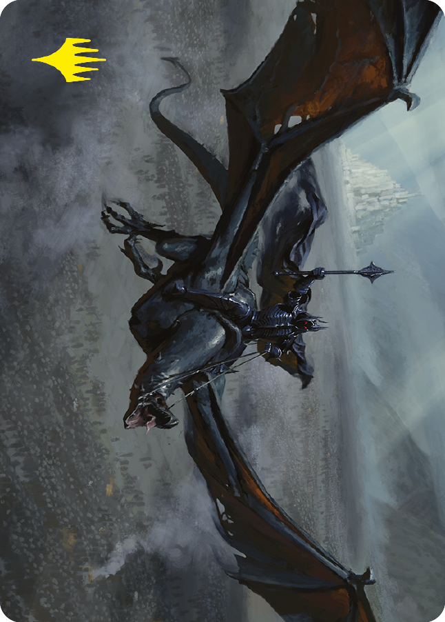 Lord of the Nazgul Art Card (Gold-Stamped Signature) [The Lord of the Rings: Tales of Middle-earth Art Series] | Shuffle n Cut Hobbies & Games