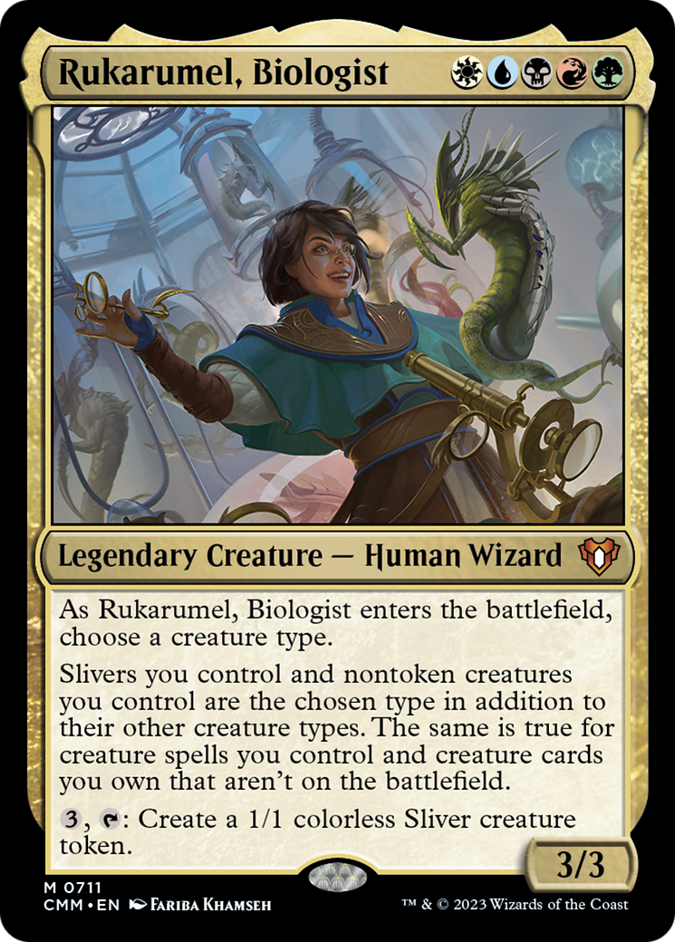 Rukarumel, Biologist [Commander Masters] | Shuffle n Cut Hobbies & Games