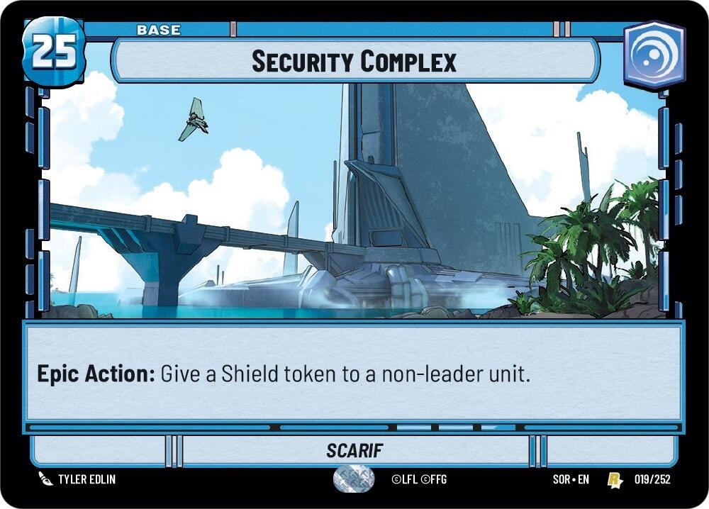 Security Complex (019/252) [Spark of Rebellion] | Shuffle n Cut Hobbies & Games