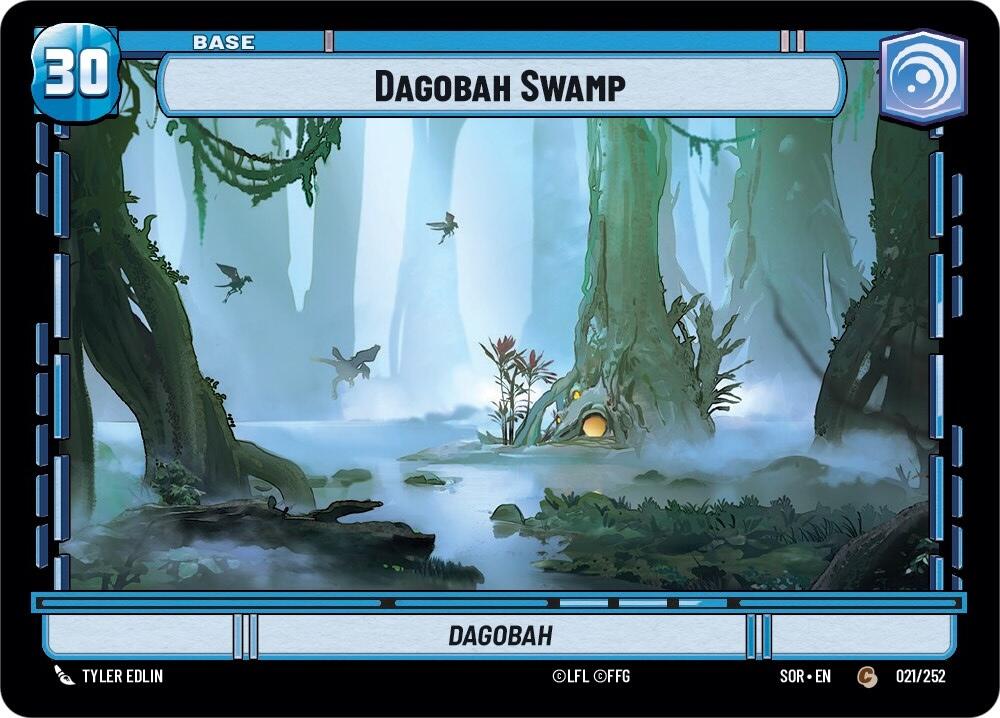 Dagobah Swamp (021/252) [Spark of Rebellion] | Shuffle n Cut Hobbies & Games