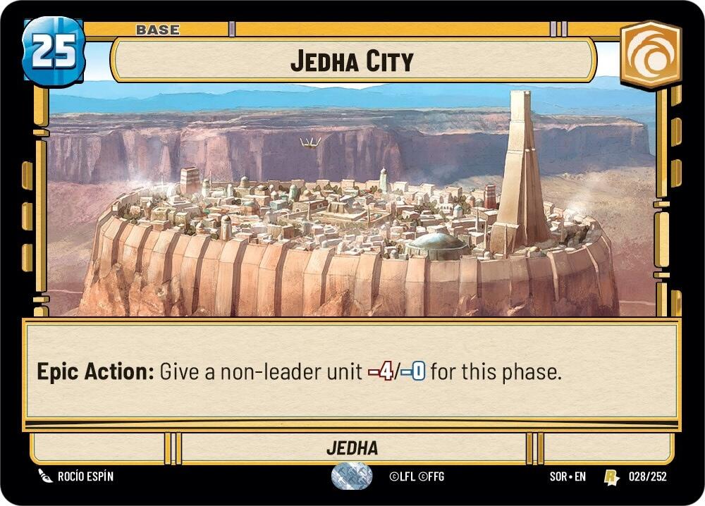 Jedha City (028/252) [Spark of Rebellion] | Shuffle n Cut Hobbies & Games