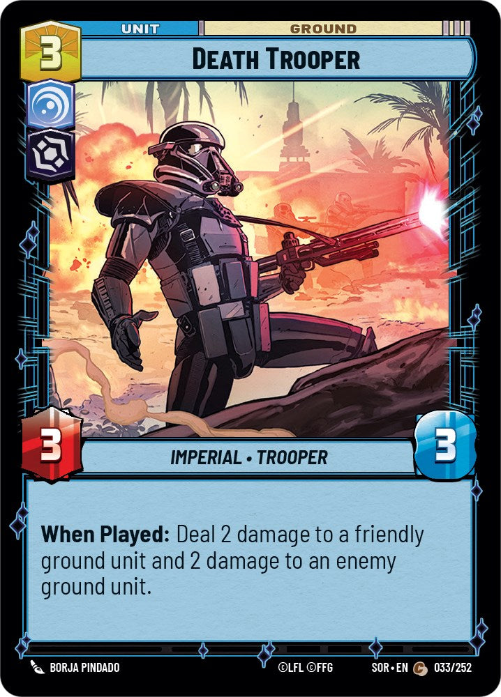 Death Trooper (033/252) [Spark of Rebellion] | Shuffle n Cut Hobbies & Games