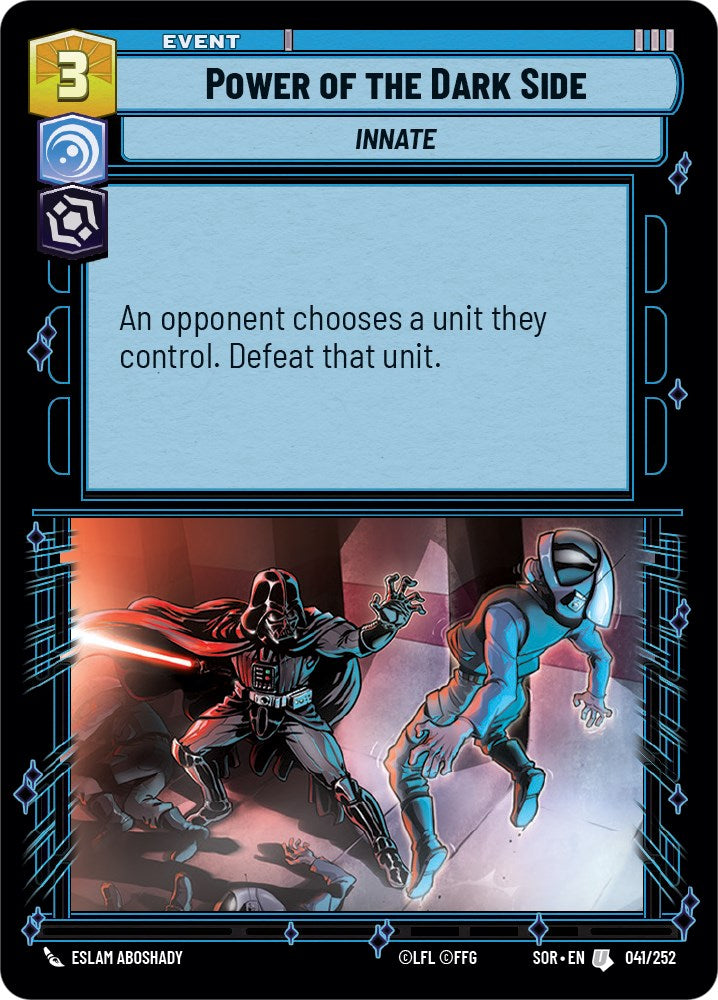 Power of the Dark Side (041/252) [Spark of Rebellion] | Shuffle n Cut Hobbies & Games