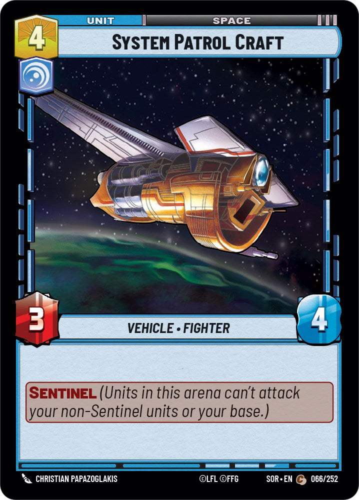 System Patrol Craft (066/252) [Spark of Rebellion] | Shuffle n Cut Hobbies & Games