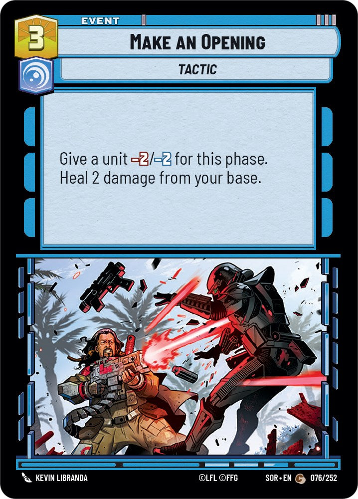 Make An Opening (076/252) [Spark of Rebellion] | Shuffle n Cut Hobbies & Games