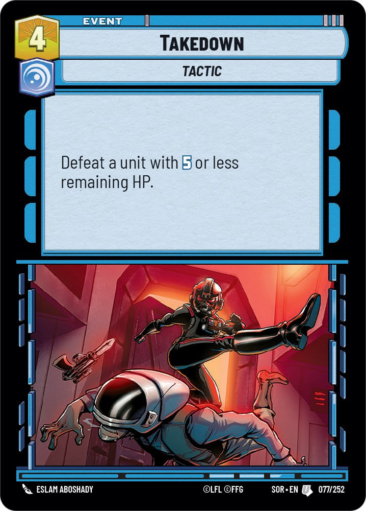 Takedown (077/252) [Spark of Rebellion] | Shuffle n Cut Hobbies & Games