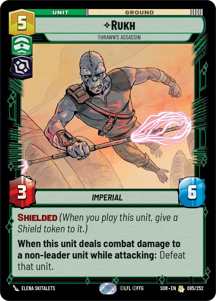 Rukh - Thrawn's Assasin (085/252) [Spark of Rebellion] | Shuffle n Cut Hobbies & Games