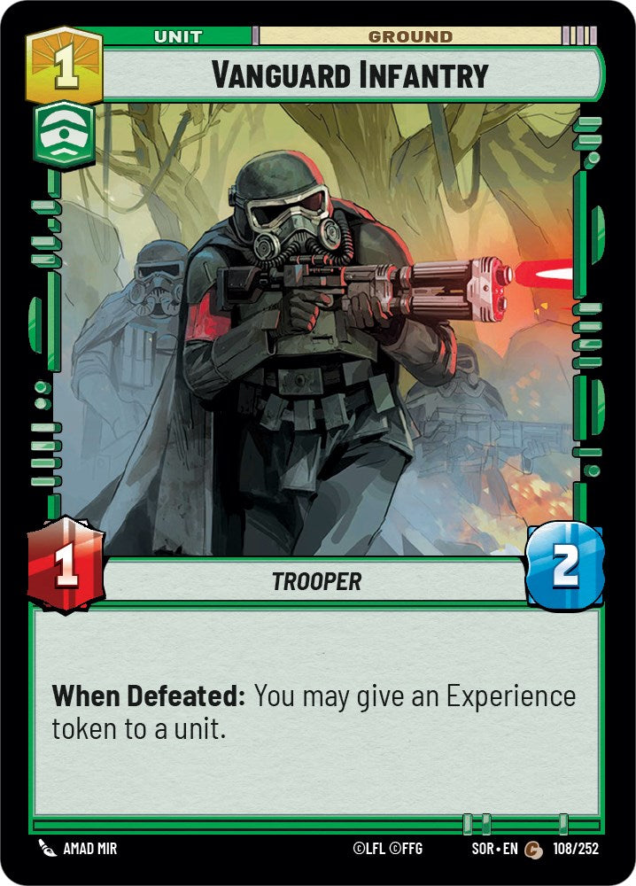 Vanguard Infantry (108/252) [Spark of Rebellion] | Shuffle n Cut Hobbies & Games