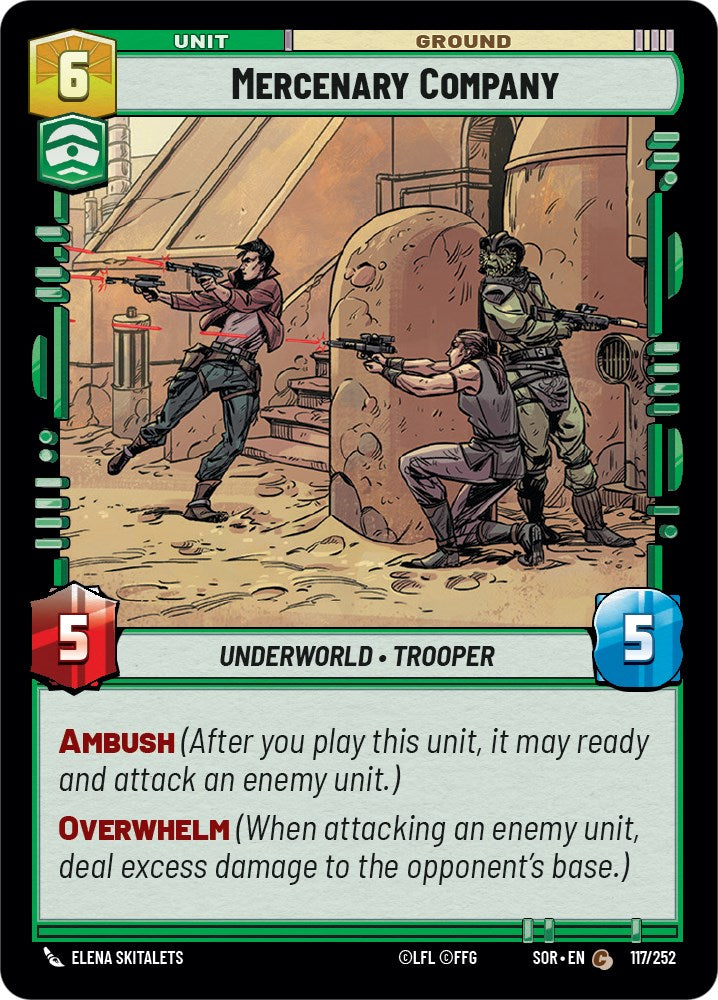 Mercenary Company (117/252) [Spark of Rebellion] | Shuffle n Cut Hobbies & Games