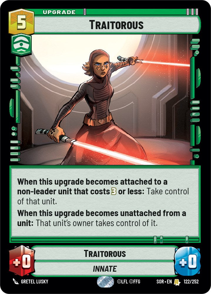 Traitorous (122/252) [Spark of Rebellion] | Shuffle n Cut Hobbies & Games