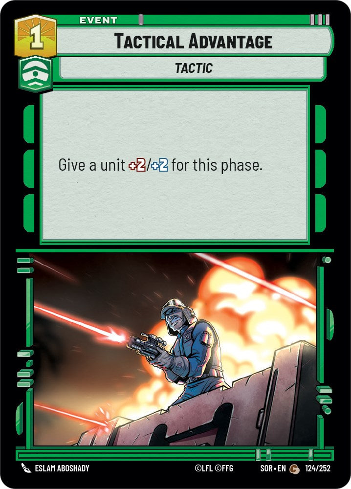 Tactical Advantage (124/252) [Spark of Rebellion] | Shuffle n Cut Hobbies & Games
