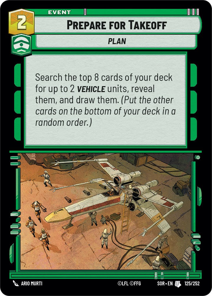 Prepare for Takeoff (125/252) [Spark of Rebellion] | Shuffle n Cut Hobbies & Games