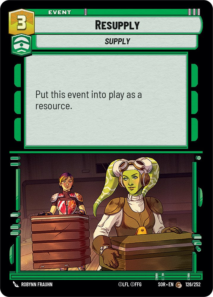 Resupply (126/252) [Spark of Rebellion] | Shuffle n Cut Hobbies & Games