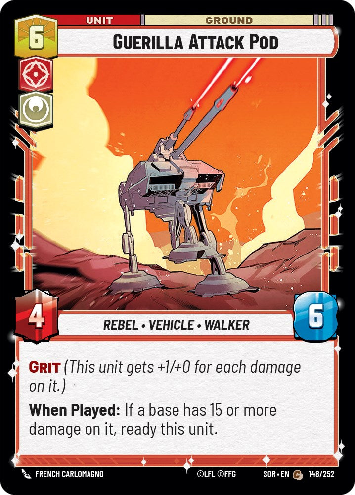 Guerilla Attack Pod (148/252) [Spark of Rebellion] | Shuffle n Cut Hobbies & Games