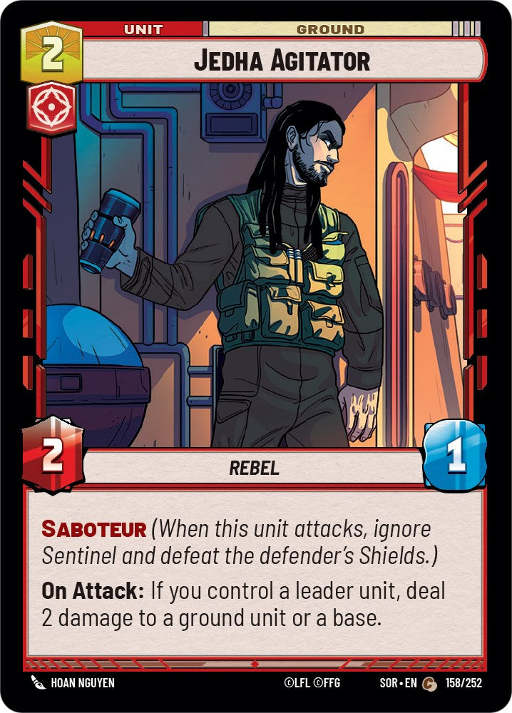 Jedha Agitator (158/252) [Spark of Rebellion] | Shuffle n Cut Hobbies & Games
