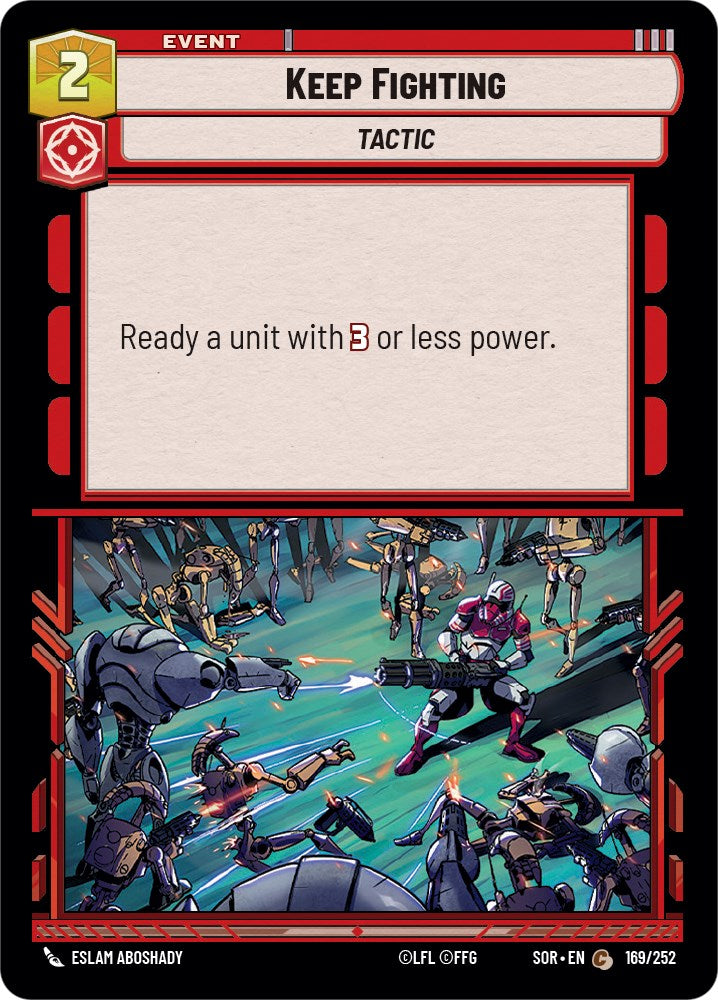 Keep Fighting (169/252) [Spark of Rebellion] | Shuffle n Cut Hobbies & Games