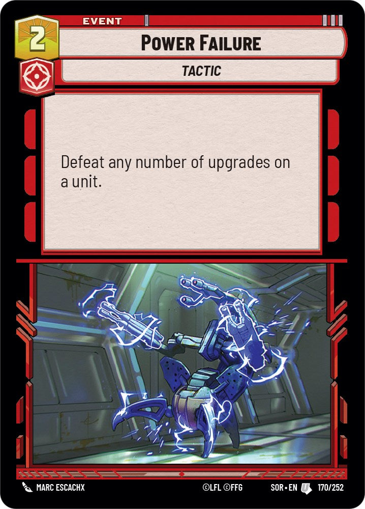 Power Failure (170/252) [Spark of Rebellion] | Shuffle n Cut Hobbies & Games