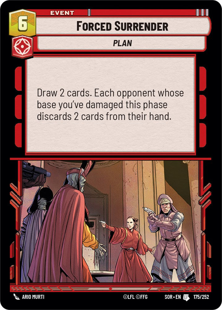Forced Surrender (175/252) [Spark of Rebellion] | Shuffle n Cut Hobbies & Games