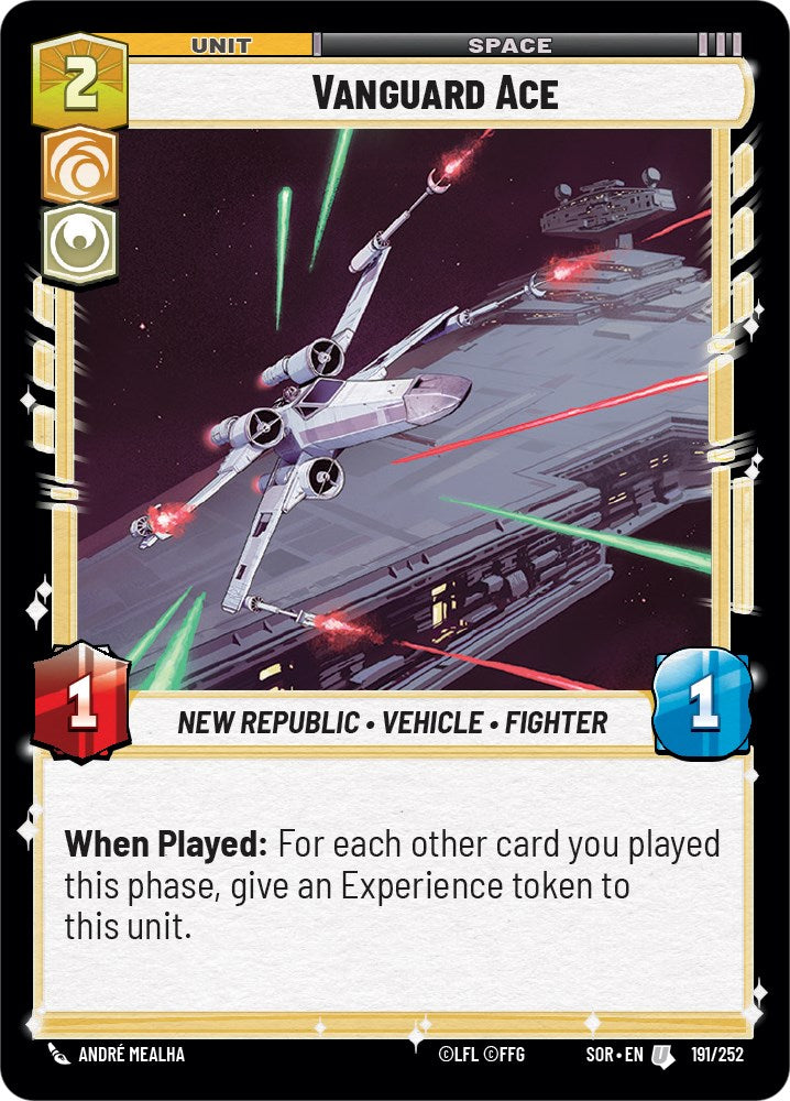 Vanguard Ace (191/252) [Spark of Rebellion] | Shuffle n Cut Hobbies & Games