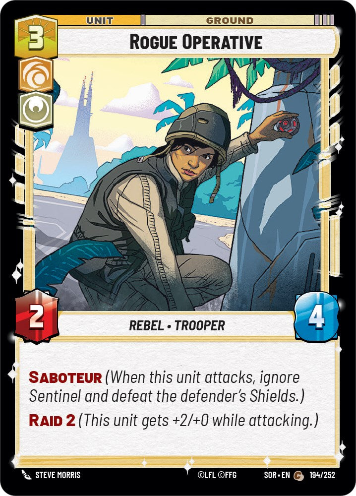 Rogue Operative (194/252) [Spark of Rebellion] | Shuffle n Cut Hobbies & Games