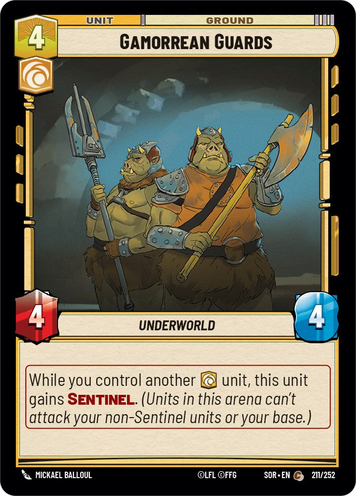Gamorrean Guards (211/252) [Spark of Rebellion] | Shuffle n Cut Hobbies & Games