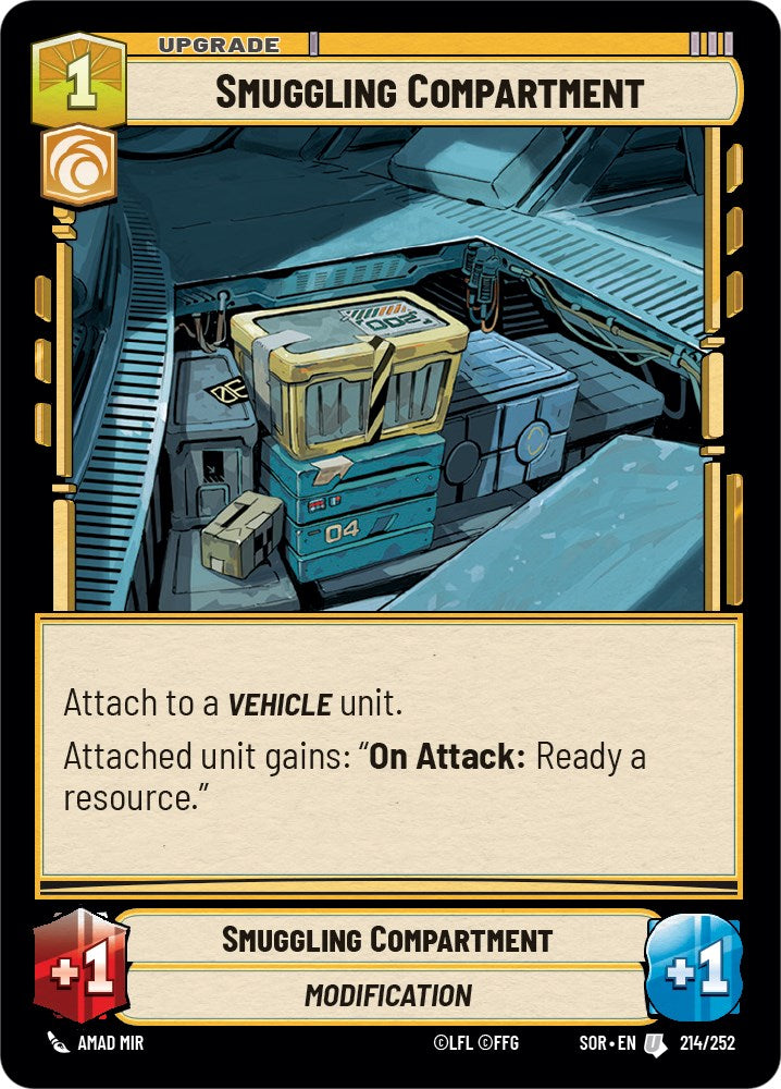Smuggling Compartment (214/252) [Spark of Rebellion] | Shuffle n Cut Hobbies & Games