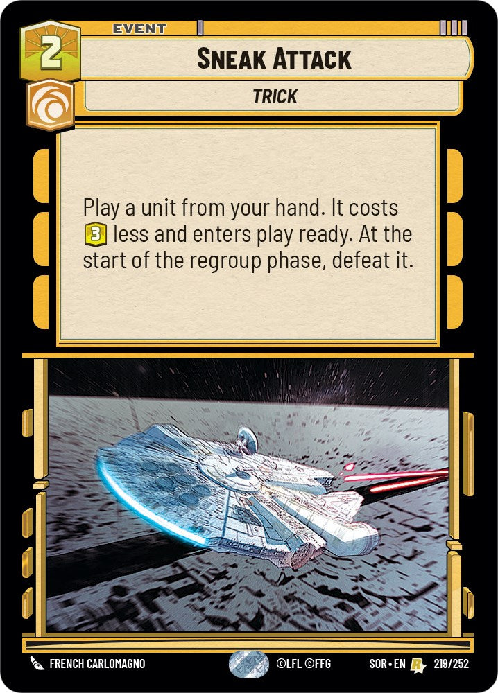 Sneak Attack (219/252) [Spark of Rebellion] | Shuffle n Cut Hobbies & Games
