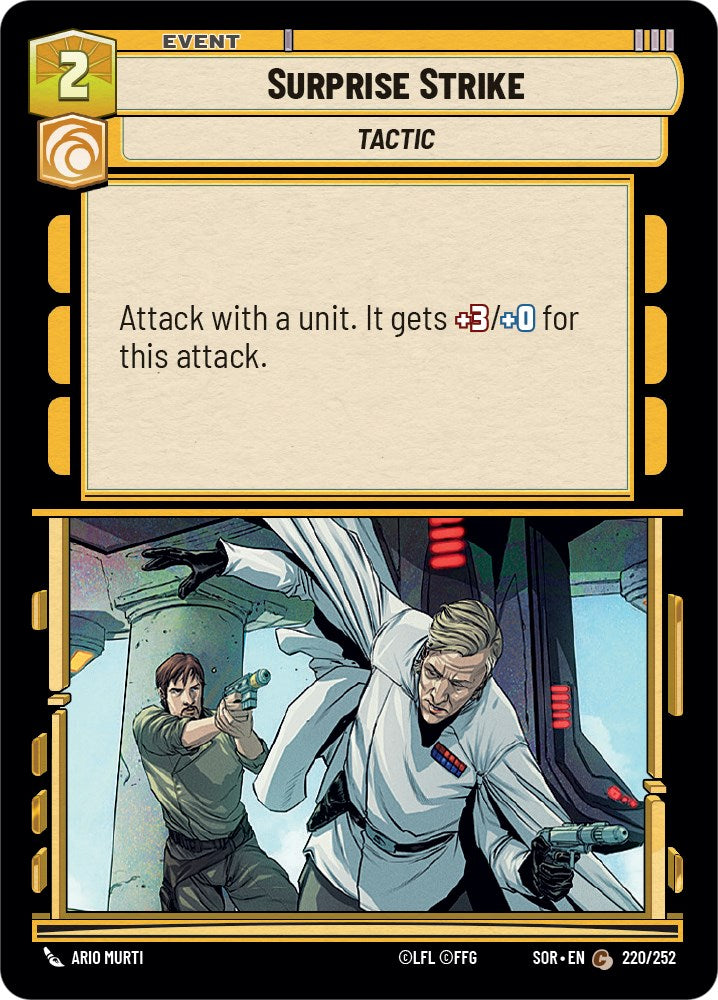 Surprise Strike (220/252) [Spark of Rebellion] | Shuffle n Cut Hobbies & Games