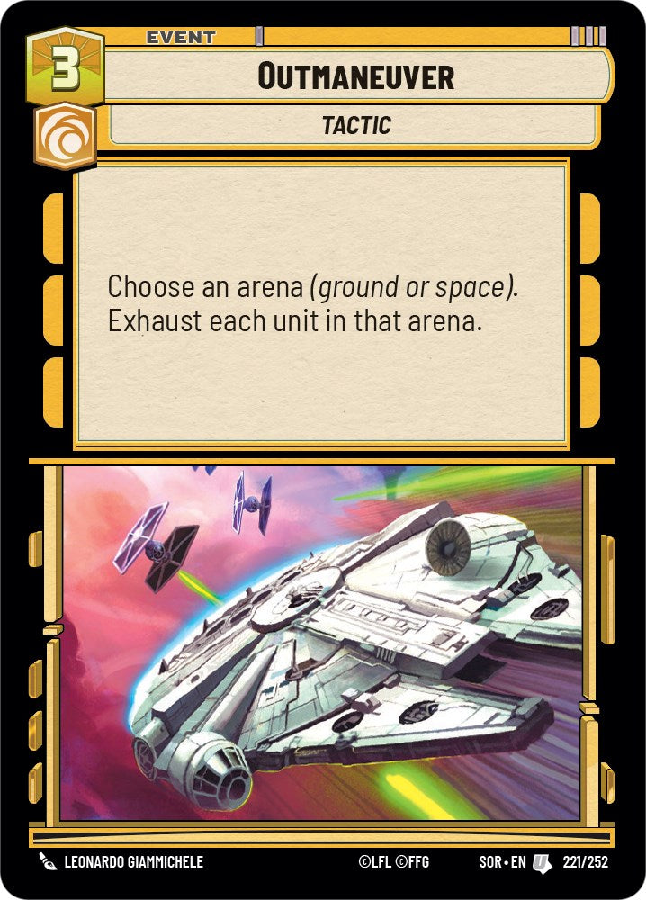 Outmaneuver (221/252) [Spark of Rebellion] | Shuffle n Cut Hobbies & Games