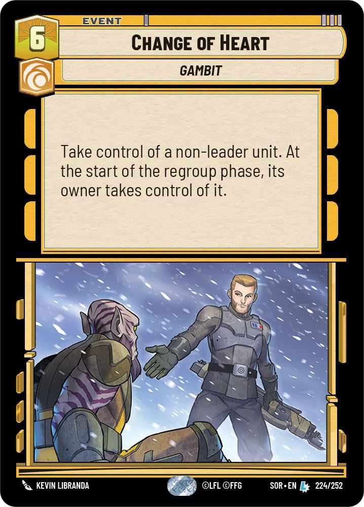 Change of Heart (224/252) [Spark of Rebellion] | Shuffle n Cut Hobbies & Games