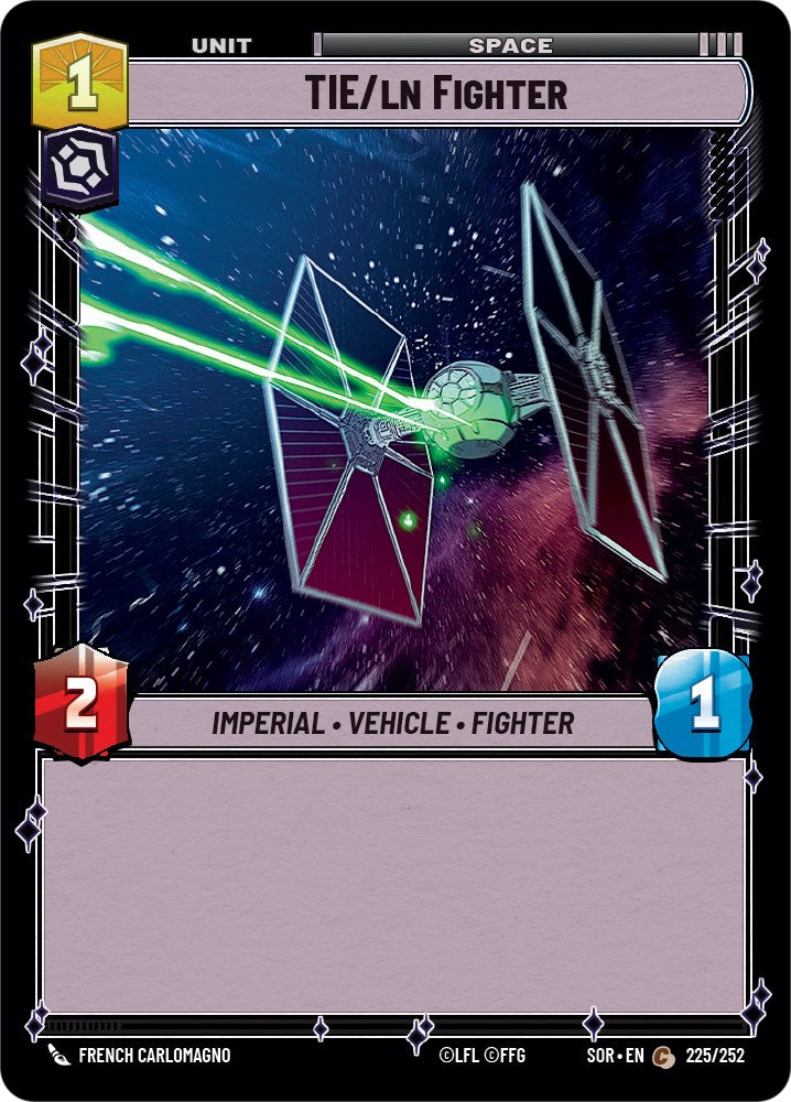 TIE/ln Fighter (225/252) [Spark of Rebellion] | Shuffle n Cut Hobbies & Games