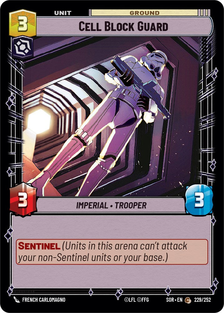 Cell Block Guard (229/252) [Spark of Rebellion] | Shuffle n Cut Hobbies & Games