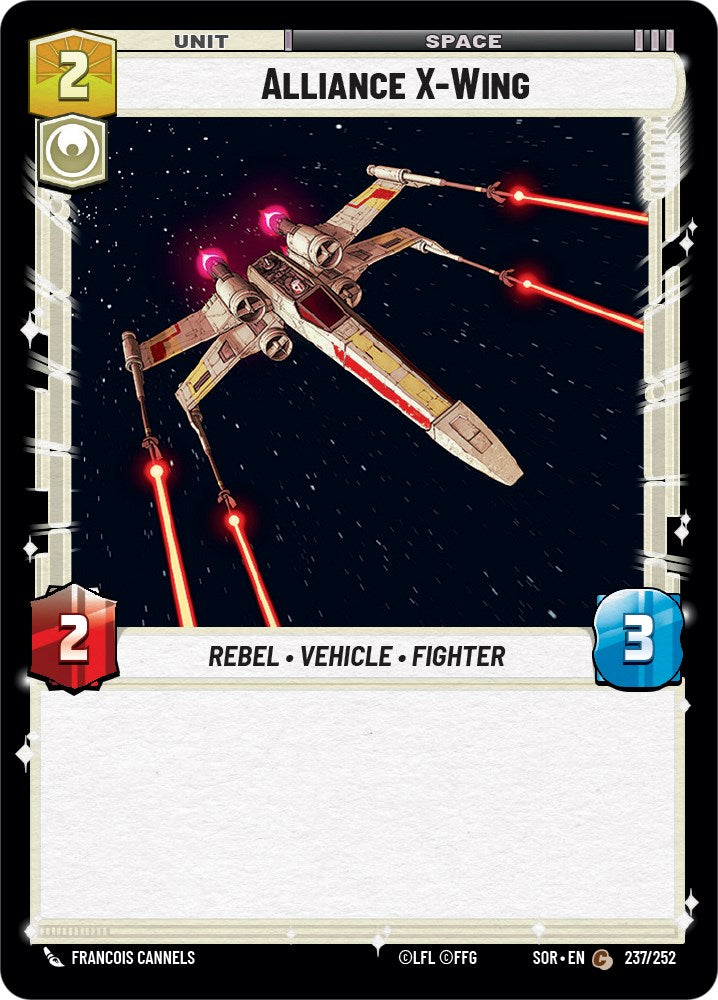 Alliance X-Wing (237/252) [Spark of Rebellion] | Shuffle n Cut Hobbies & Games