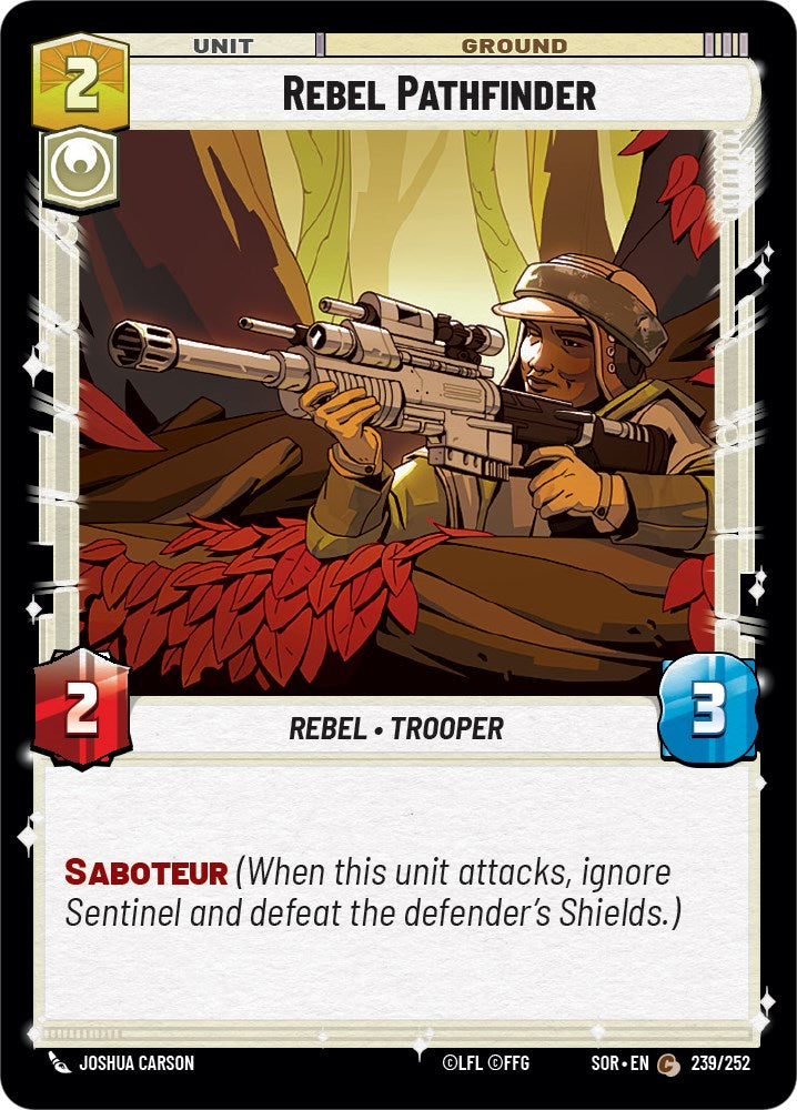 Rebel Pathfinder (239/252) [Spark of Rebellion] | Shuffle n Cut Hobbies & Games