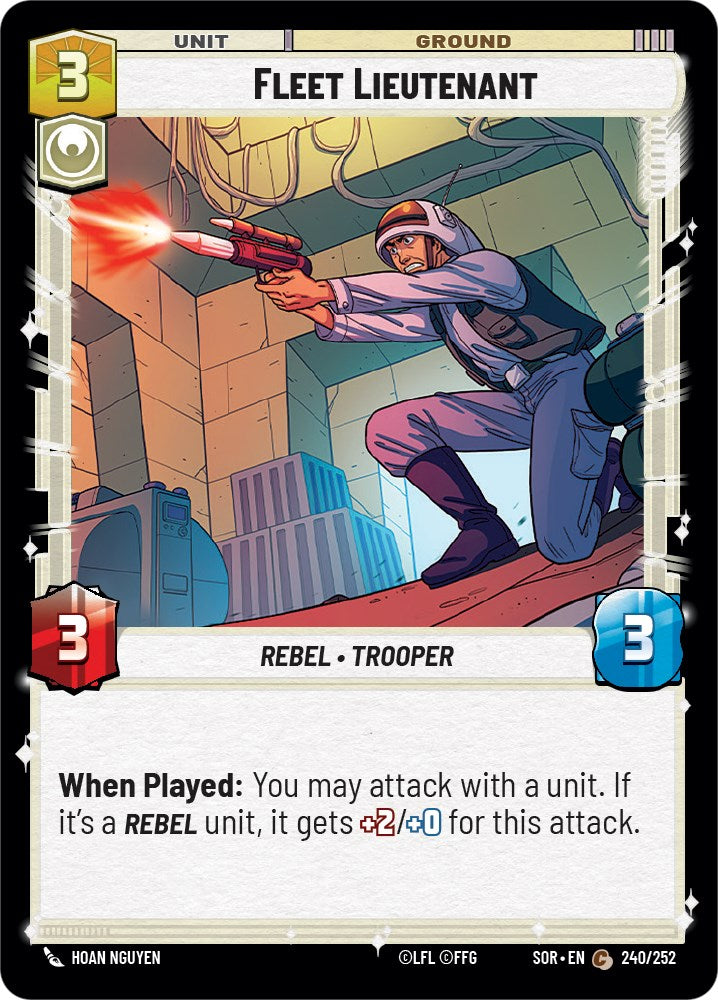 Fleet Lieutenant (240/252) [Spark of Rebellion] | Shuffle n Cut Hobbies & Games